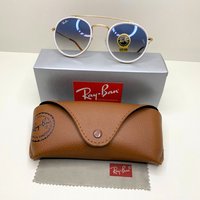 Óculos Round Double Bridge - Unissex